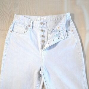 Pacsun Women's High Waist Jeans 29 Relaxed Fit‎ Dad Jeans Light Blue 100% Cotton